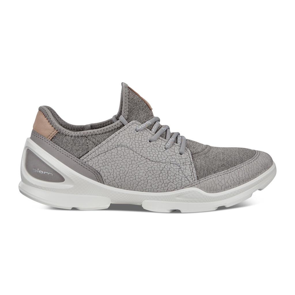 Ecco Biom Street. Womens Outdoor Sneakers Grey Outlet - India MSH-576389